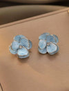 Spring-Summer Enamel Flower Earrings