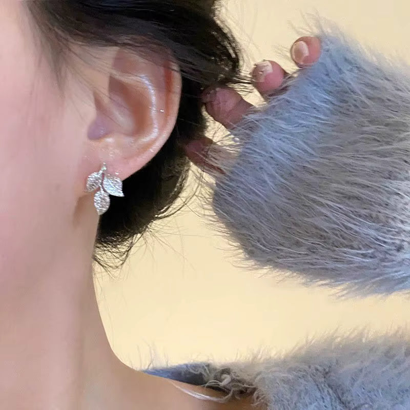 Delicate Leaf Earrings