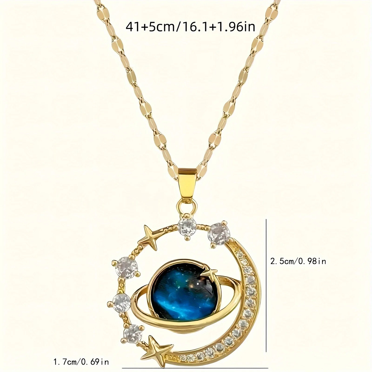 Sun and Moon Couple Necklace