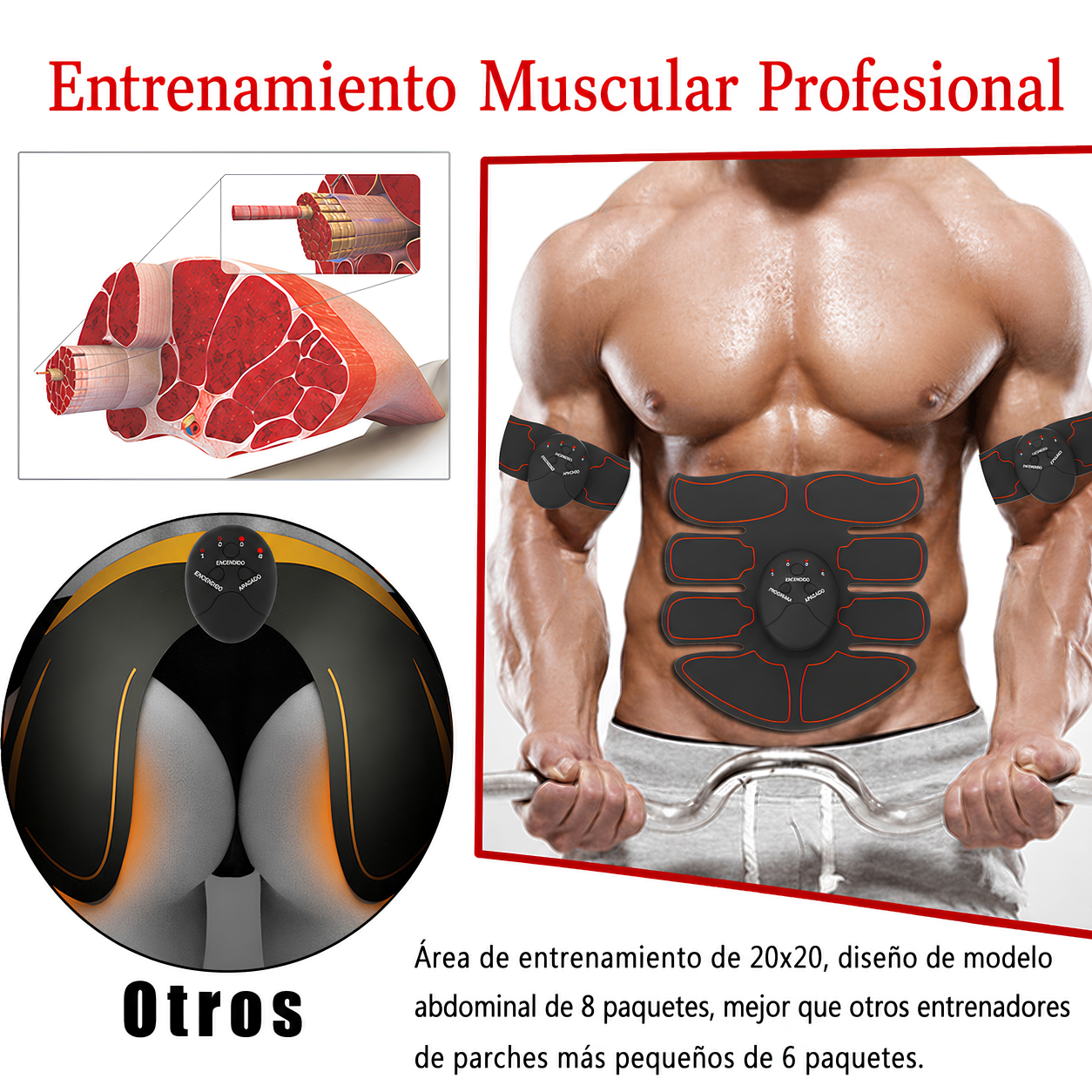 Estimulador Muscular Eléctrico