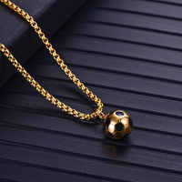 Football Ball Necklace for Soccer Lovers