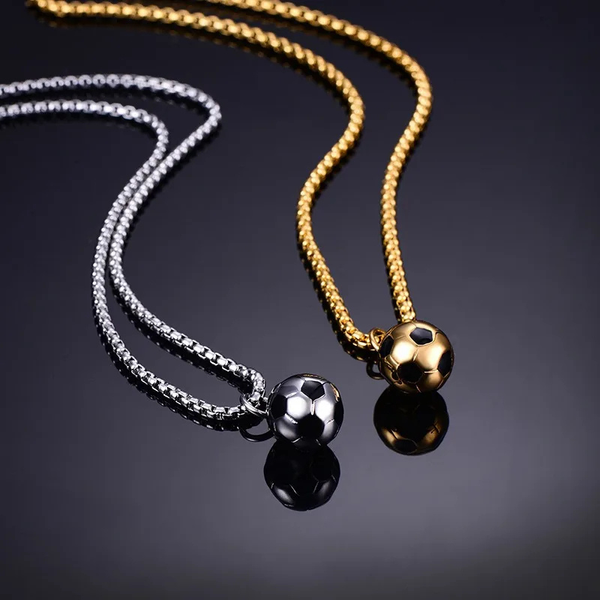 Collar de Balón para Amantes del Fútbol