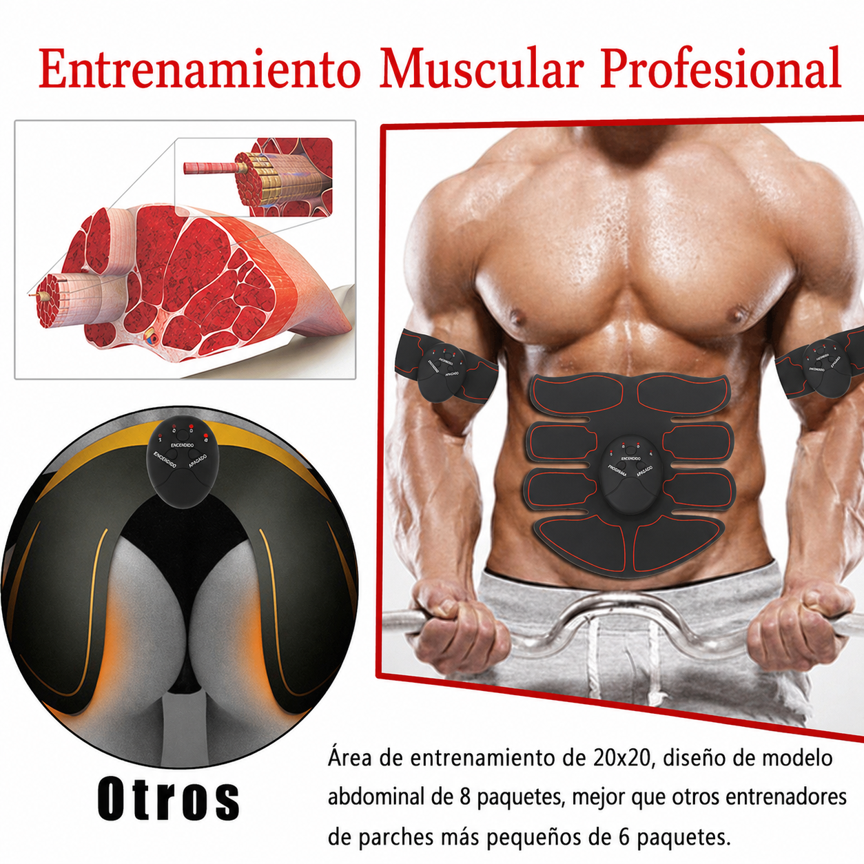 Estimulador Muscular Eléctrico