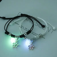 Set of 2 Luminous Bracelets for Couples