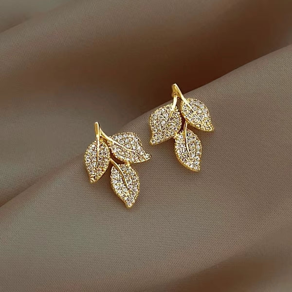 Aretes de Hoja Delicada