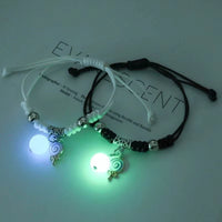 Set of 2 Luminous Bracelets for Couples