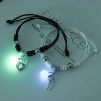 Set of 2 Luminous Bracelets for Couples