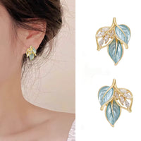 Aretes de Hoja Delicada