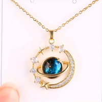 Sun and Moon Couple Necklace