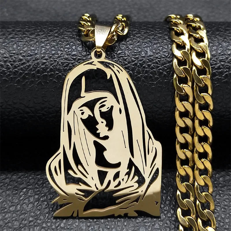 Collar de Cruz Jesús Estilo Hip Hop