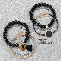 5-Piece Set: Rhinestone Watch and Bracelets