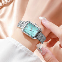 Set de Reloj y Pulsera con Esfera Romana