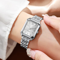Set de Reloj y Pulsera con Esfera Romana